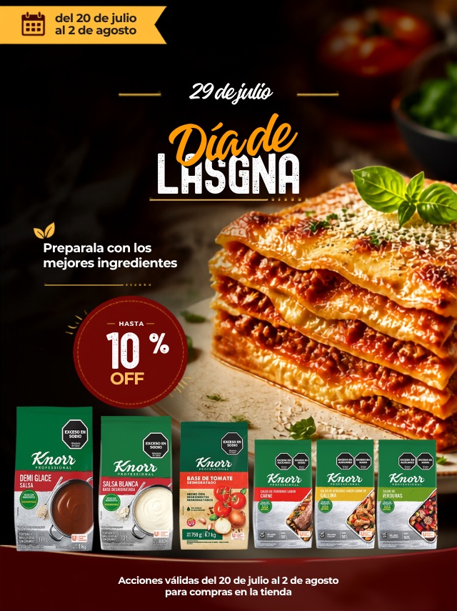 INGREDIENTES KNORR!