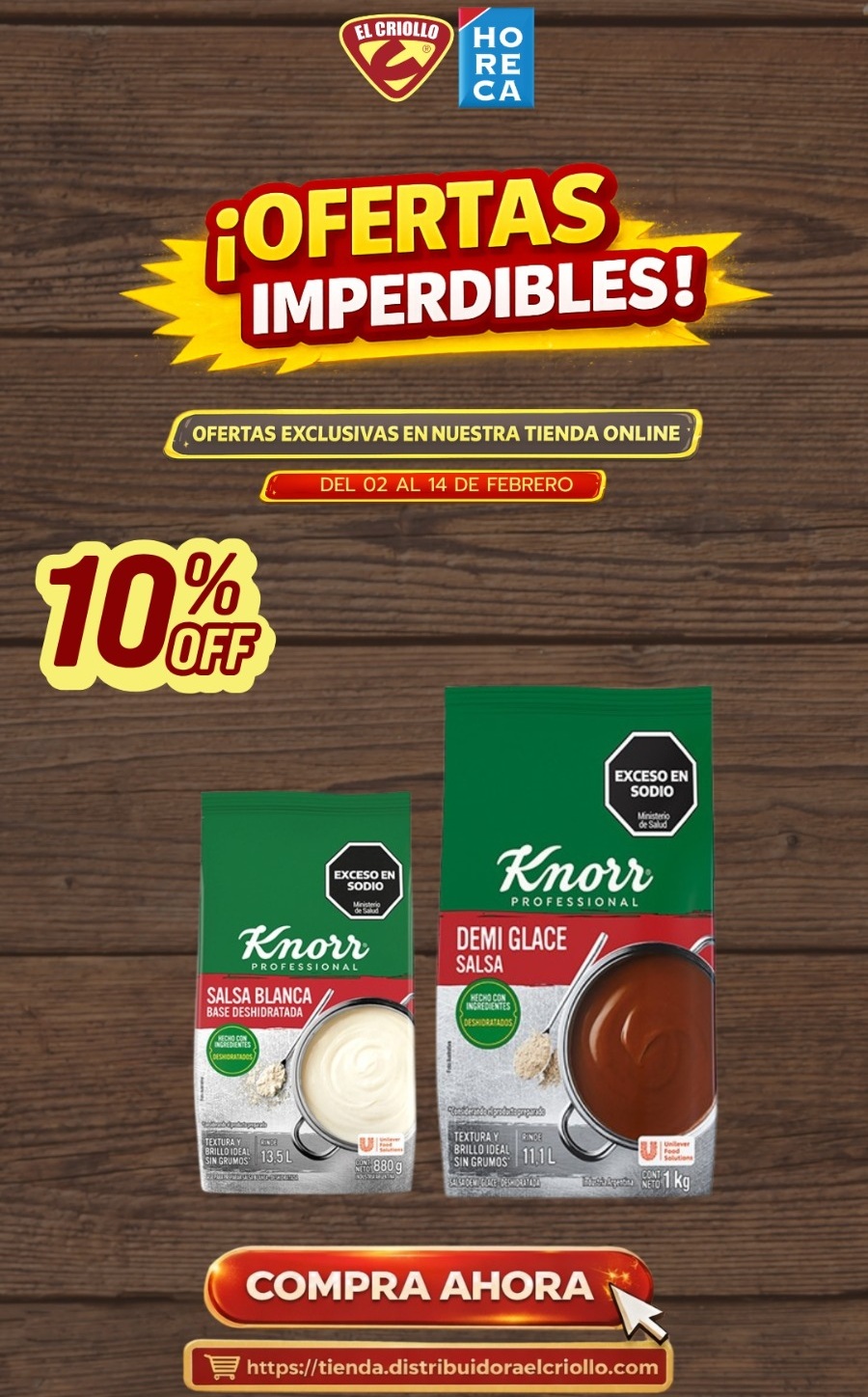 SALSA BLANCA Y DEMIGLACE