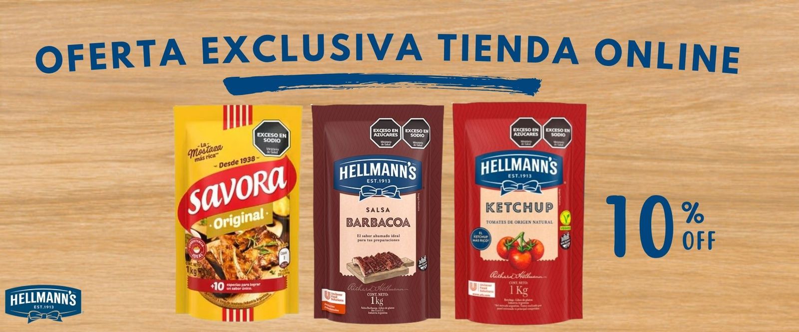 OFERTA HELLMANN´S!!!                                                                                                                                                                                                                                          