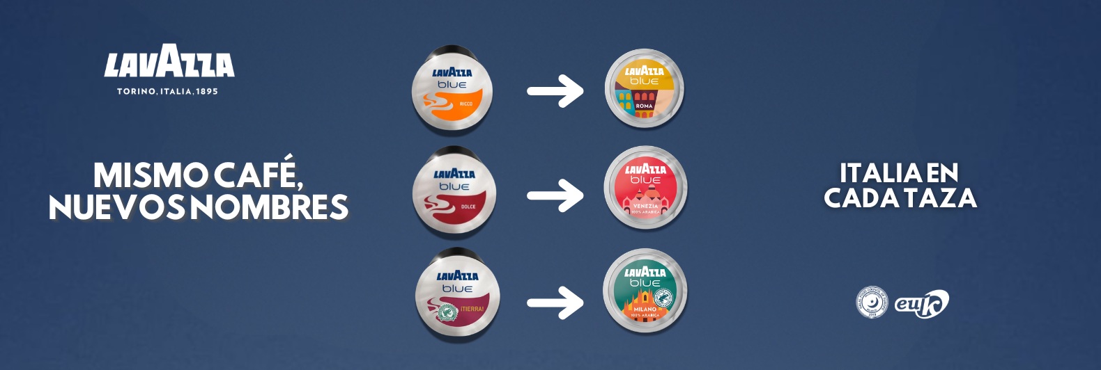 NUEVAS CAPSULAS LAVAZZA LINEA BLUE!!!