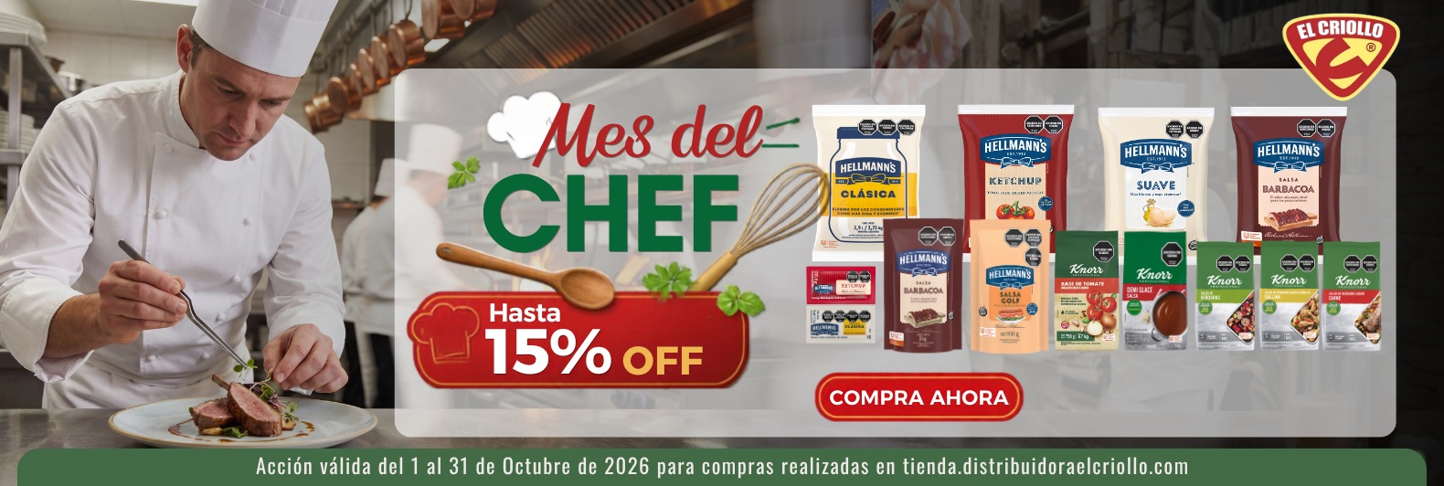 MES DEL CHEF