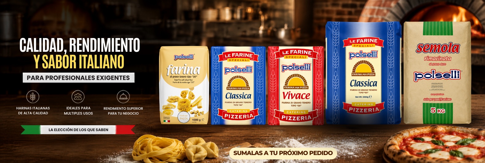 NUEVOS INGRESOS HARINA POLSELLI