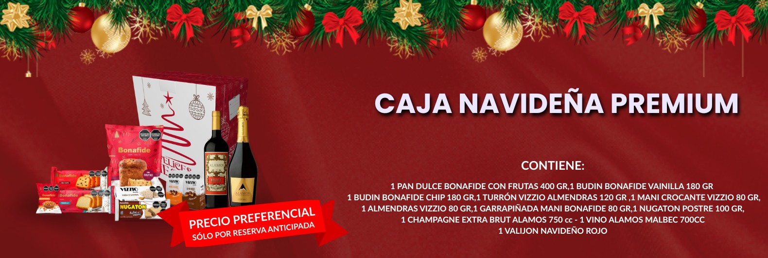 CAJAS NAVIDEÑAS PREMIUM