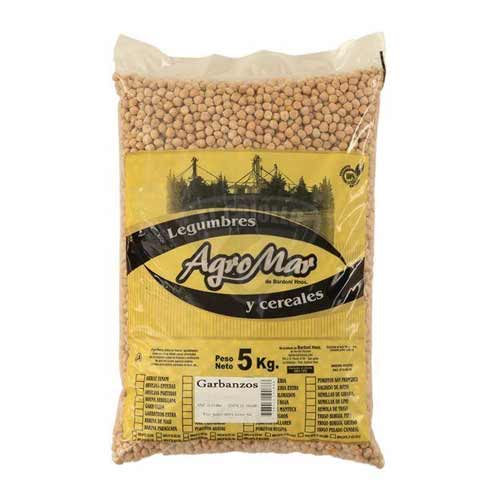 0118 GARBANZOS AGROMAR X 5 KG                                                                                                                                                                                                                                  