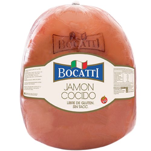 0238 JAMON COCIDO NATURAL BOCATTI KG SIN TACC                                                                                                                                                                                                                  