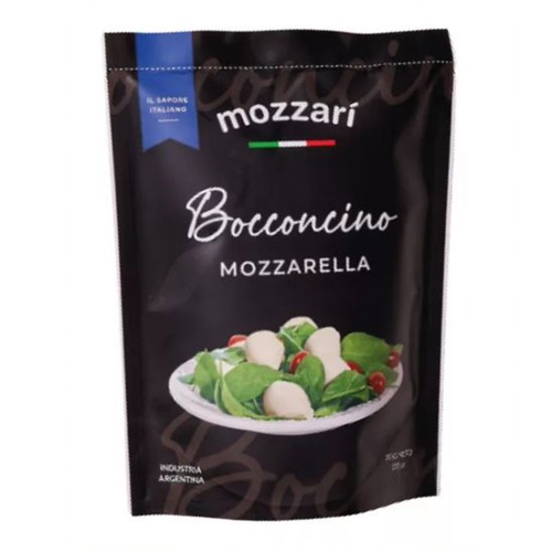 0349 MUZARELLA BOCCONCINO MOZZARI X 1 KG                                                                                                                                                                                                                       