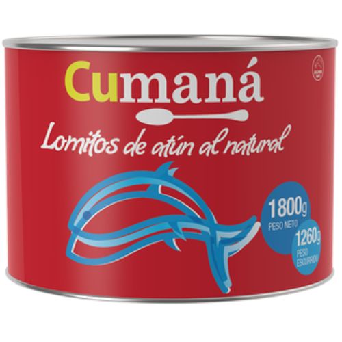 0577 ATUN LOMITO NATURAL CUMANA X 1800 GR                                                                                                                                                                                                                      