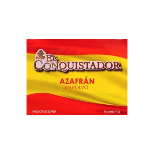 0830 AZAFRAN ESPAÑOL EL CONQUISTADOR 25 X 2 GR                                                                                                                                                                                                                 