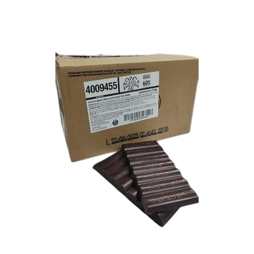 0905 CHOCOLATE AGUILA CACAO 60% 9455 X 5 KG                                                                                                                                                                                                                    