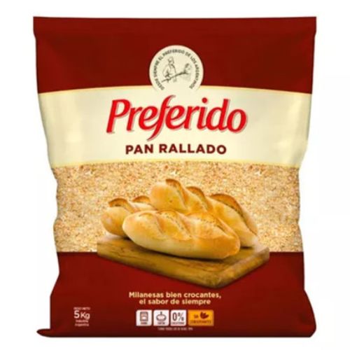 0916 PAN RALLADO PREFERIDO X 5 KG                                                                                                                                                                                                                              