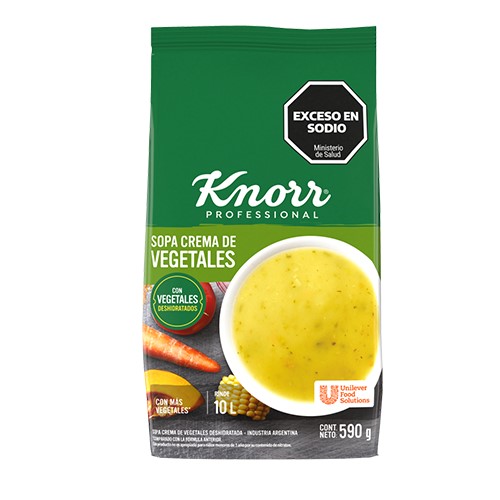 0927 SOPA CREMA VEGETALES KNORR X 590 GRS                                                                                                                                                                                                                      