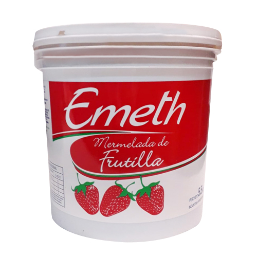 0946 MERMELADA DE FRUTILLA EMETH X 5.5 KG SIN TACC                                                                                                                                                                                                             