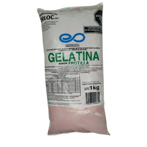 0969 GELATINA DIET FRUTILLA ORLOC X 1 KG                                                                                                                                                                                                                       