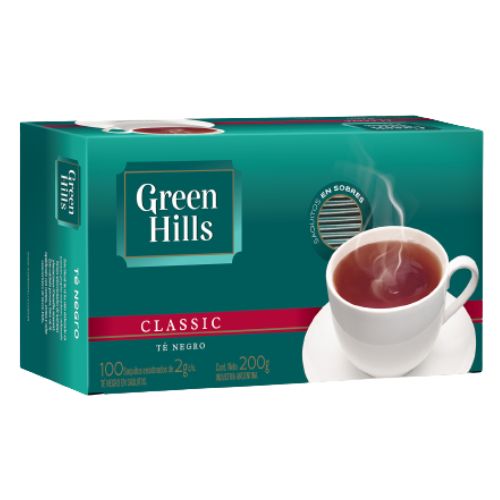 0976 TE CLASICO GREEN HILLS X 100 UDS                                                                                                                                                                                                                          