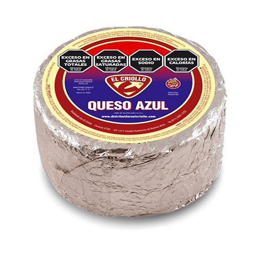 1027 QUESO AZUL EL CRIOLLO KG SIN TACC                                                                                                                                                                                                                         