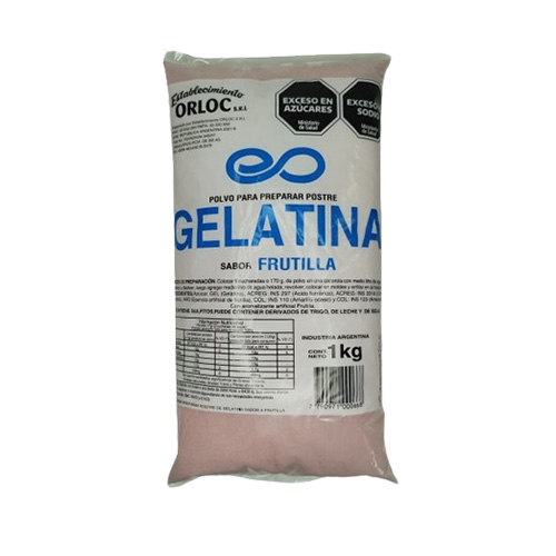 1050 GELATINA DE FRUTILLA ORLOC X 1 KG                                                                                                                                                                                                                         