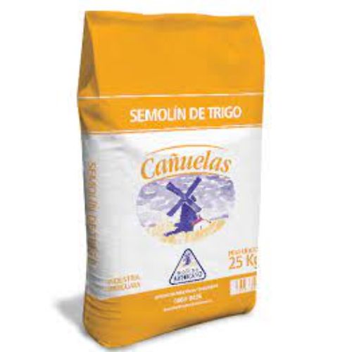 1506 SEMOLIN CAÑUELAS X 25 KG                                                                                                                                                                                                                                  