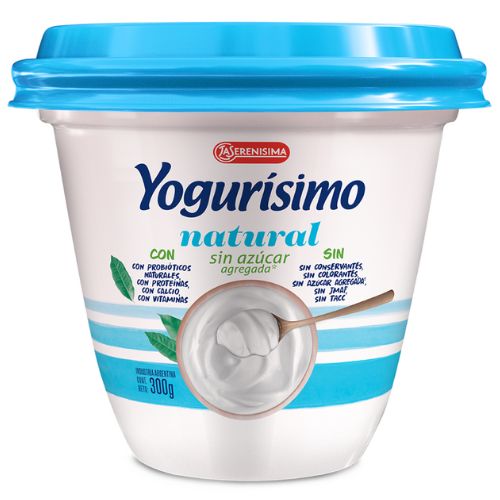 15616 YOGUR NATURAL YOGURISIMO SIN AZUCAR X 300 GR                                                                                                                                                                                                              