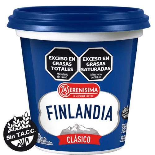 15621 QUESO FINLANDIA CLASICO X 290 GR SIN TACC                                                                                                                                                                                                                 