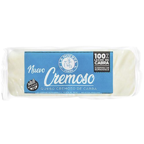 15640 QUESO DE CABRA CREMOSO LA HUERTA X KG SIN TACC                                                                                                                                                                                                            