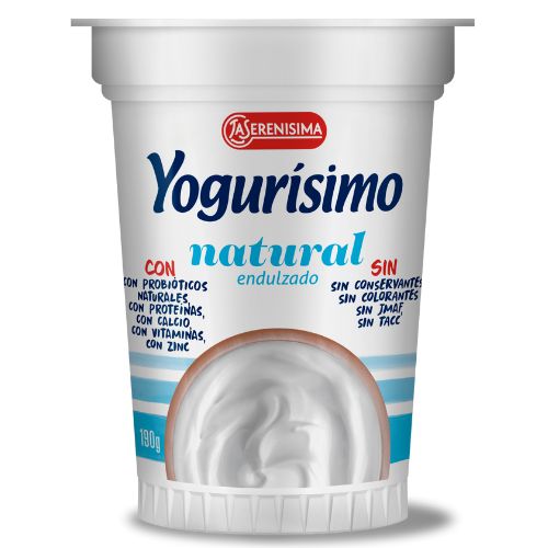 15658 YOGUR NATURAL YOGURISIMO X 190 GR                                                                                                                                                                                                                         