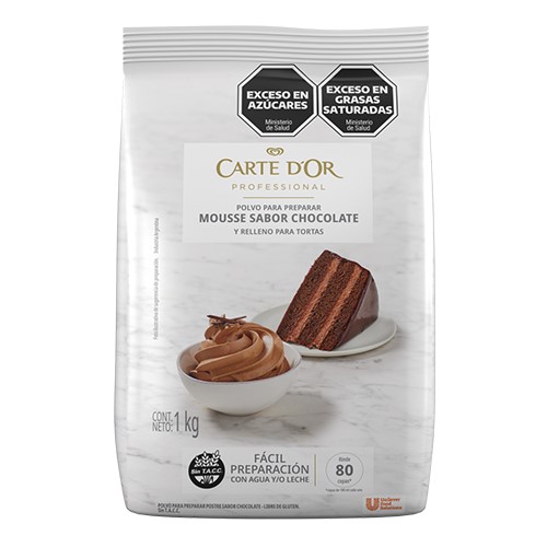 15670 CARTE DOR MOUSSE CHOCOLATE SIN TACC X 1 KG                                                                                                                                                                                                                