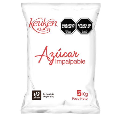 15725 AZUCAR IMPALPABLE KEUKEN X 5 KGS                                                                                                                                                                                                                          