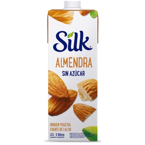 15931 LECHE DE ALMENDRAS SIN AZUCAR SILK X 1 LT SIN TACC                                                                                                                                                                                                        