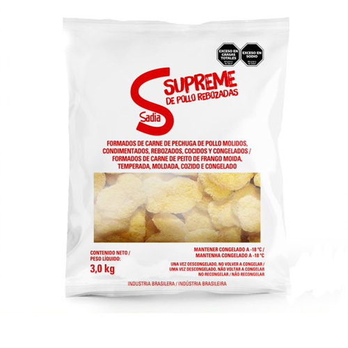 16078 SUPREMAS REBOZADAS SADIA X 3KG                                                                                                                                                                                                                            