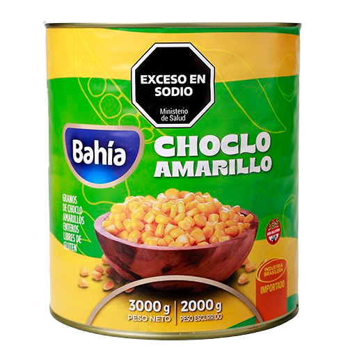 16141 CHOCLO GRANO AMARILLO BAHIA X 3 KGS SIN TACC                                                                                                                                                                                                              