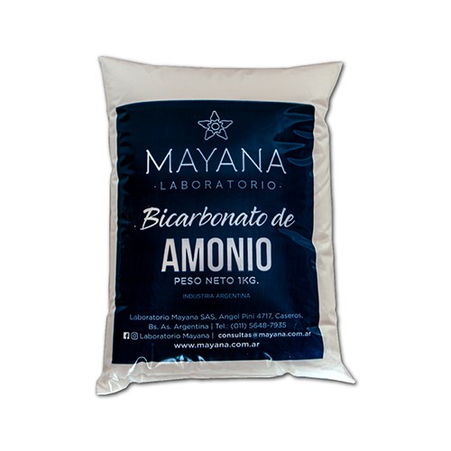 16422 BICARBONATO DE AMONIO MAYANA X 1 KG                                                                                                                                                                                                                       