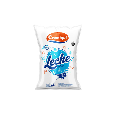 16440 LECHE ENTERA CREMIGAL SACHET LV X 1 LT SIN TACC                                                                                                                                                                                                           