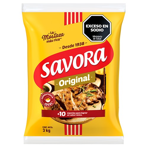 1645 MOSTAZA SAVORA X 3 KG                                                                                                                                                                                                                                     