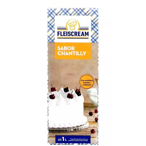 16459 CREMA VEGETAL SABOR CHANTILLY FLEISCREAM X 1 LT                                                                                                                                                                                                           