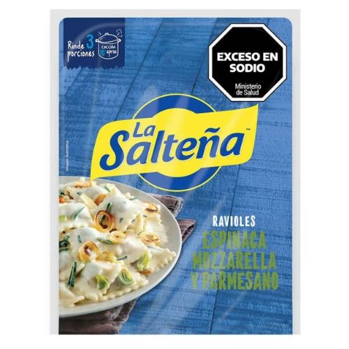 16466 RAVIOLES ESPINACA MUZZARELLA LA SALTEÑA X 450 GRS                                                                                                                                                                                                         