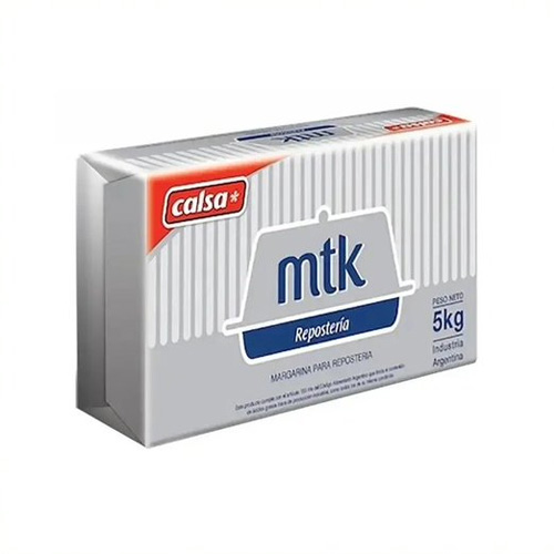 16486 MARGARINA MASA MTK CALSA X 5 KGS                                                                                                                                                                                                                          