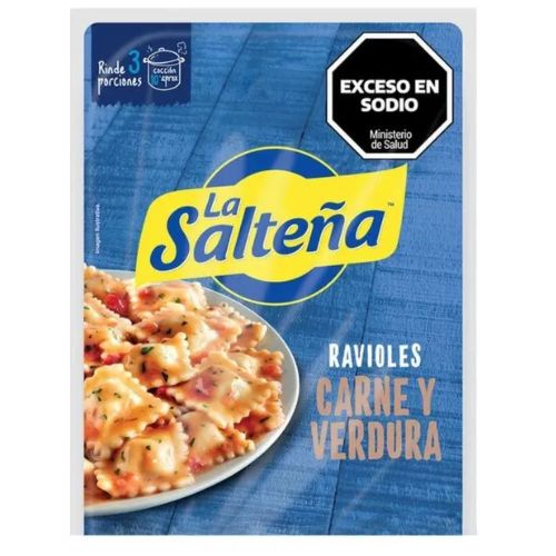 16499 RAVIOLES CARNE Y VERDURA LA SALTEÑA X 450 GRS                                                                                                                                                                                                             