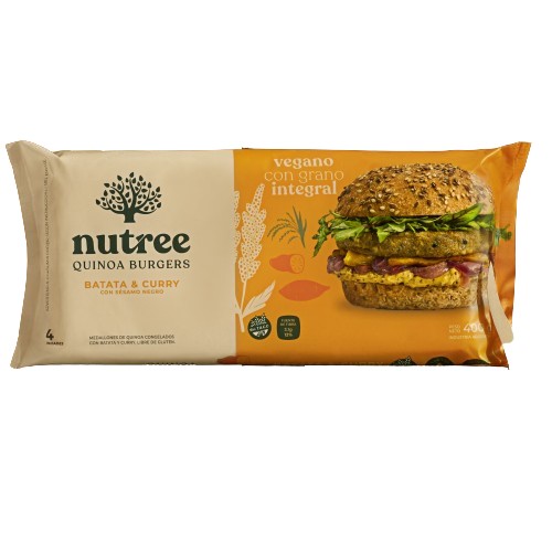 16663 HAMB QUINOA NUTREE BATATA Y CURRY X 400GR SIN TACC                                                                                                                                                                                                        