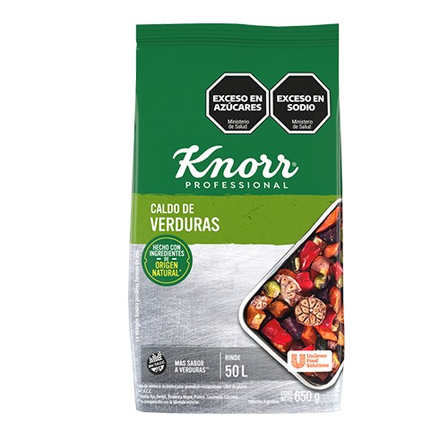 1672 CALDO GRANUL. VERDURA KNORR X 650 GR                                                                                                                                                                                                                      