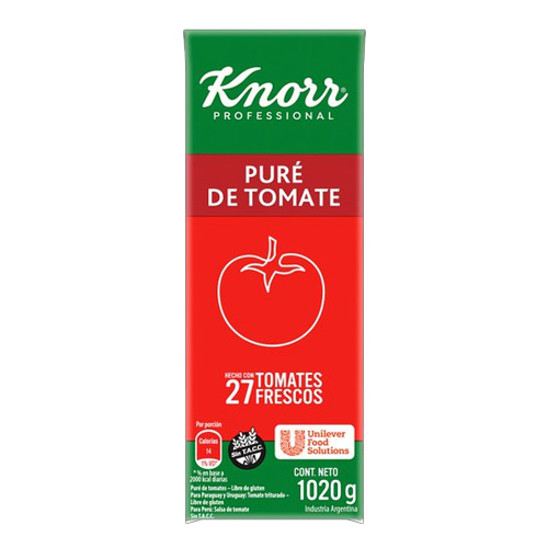 16737 TOMATE PURE TETRA KNORR X 1020 CC                                                                                                                                                                                                                         