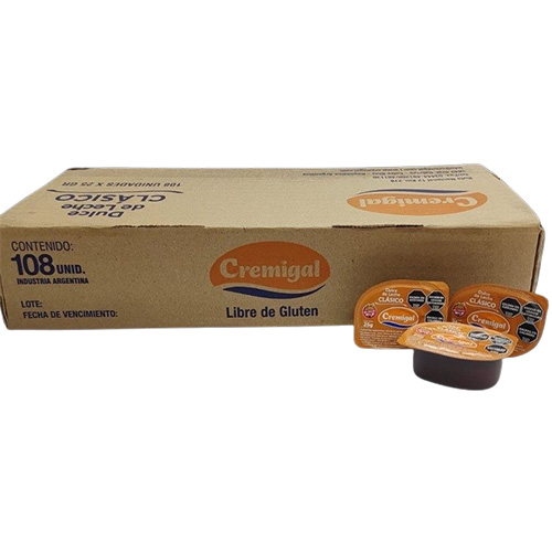 16806 DULCE DE LECHE INDIVIDUAL CREMIGAL X 108 UDS                                                                                                                                                                                                              