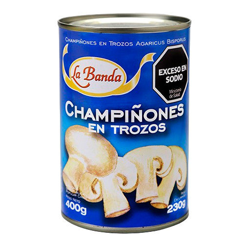 16840 CHAMPIGNON LAMINADO LA BANDA X 400 GRS                                                                                                                                                                                                                    