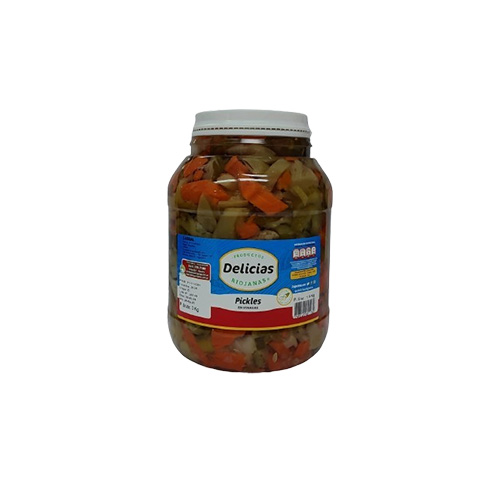 16882 PICKLES EN VINAGRE DELICIAS RIOJANAS X 3 KGS                                                                                                                                                                                                              