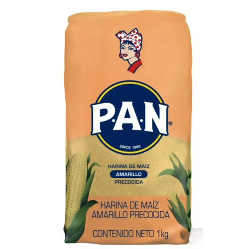 16891 HARINA DE MAIZ AMARILLO P.A.N. X 1 KG                                                                                                                                                                                                                     