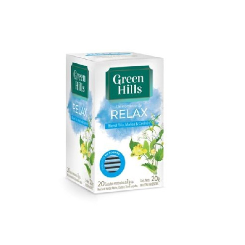 16905 TE BLEND RELAX GREEN HILLS X 20 UDS                                                                                                                                                                                                                       