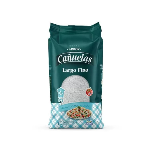 16920 ARROZ LARGO FINO CAÑUELAS X 1 KG S/TACC                                                                                                                                                                                                                   