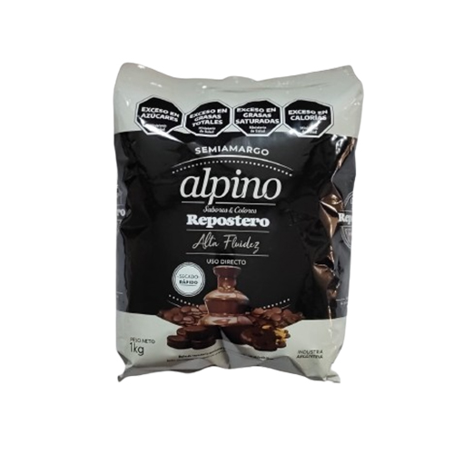 16929 CHIPS DE CHOCOLATE REPOSTERO ALPINO X 1 KG                                                                                                                                                                                                                