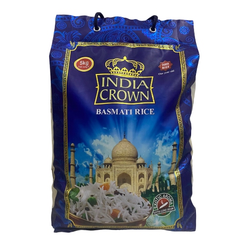 16996 ARROZ BASMATI INDIA CROWN X 5 KGS                                                                                                                                                                                                                         