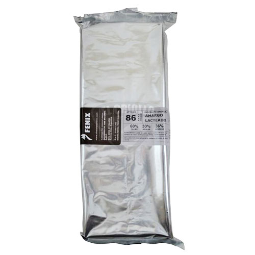 2651 CHOCOLATE FENIX AMARGO LACTEADO 86 X 2,5 KG                                                                                                                                                                                                               