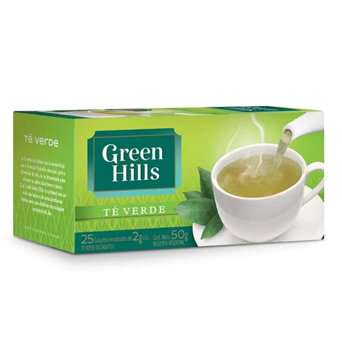 2780 TE VERDE GREEN HILLS X 25 UDS                                                                                                                                                                                                                             